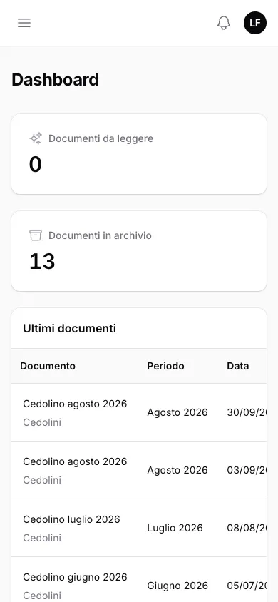 Il portale sul telefono